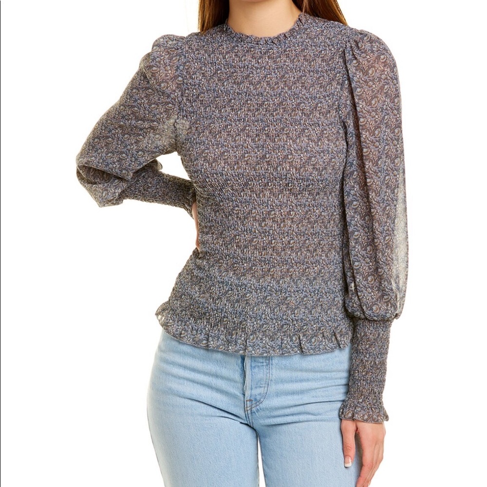 Smocked blouse